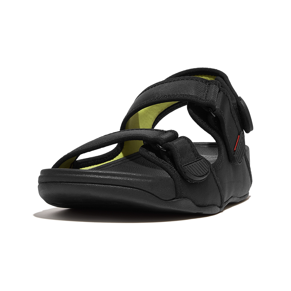 【FitFlop】GOGH MOC WATER-RESISTANT PERF BACK-STRAP SANDALS透氣淺水布後帶涼鞋-男(午夜藍/大溪地藍) 歷史價格詳細信息