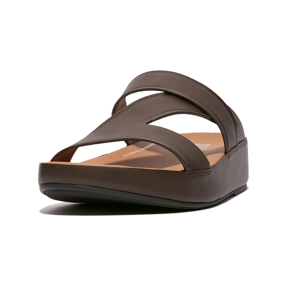 【FitFlop】SAMEL MENS ADJUSTABLE LEATHER SLIDES可調節雙帶皮革涼鞋-男(靓黑色) 歷史價格詳細信息