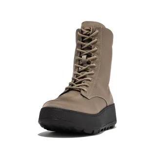 【FitFlop】F-MODE WATER-RESISTANT FLATFORM CHELSEA BOOTS異材質拼接厚底短靴(靓黑色) 歷史價格詳細信息
