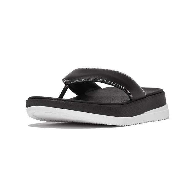 【FitFlop】SURFF ADJUSTABLE LEATHER BACK-STRAP SANDALS運動風可調式皮革後帶涼鞋-女(靓黑色) 歷史價格詳細信息