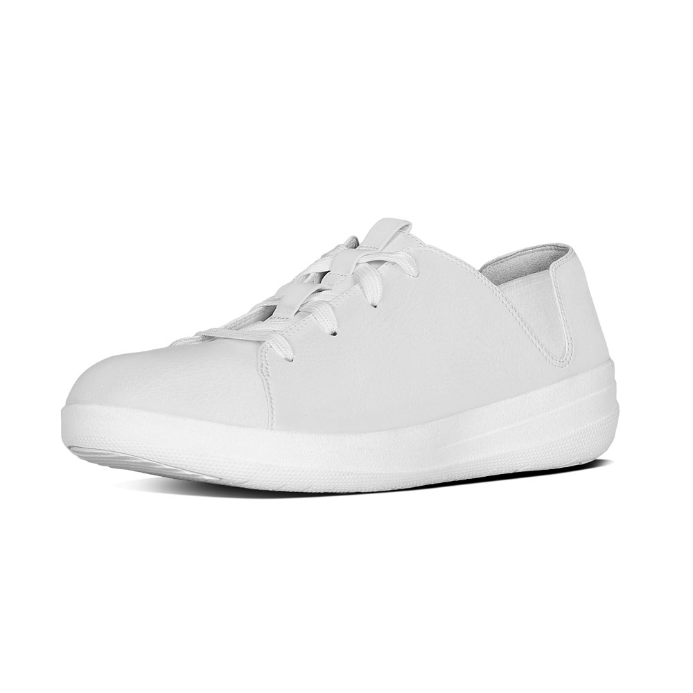 【FitFlop】F-SPORTY LACE-UP SNEAKER運動風繫帶休閒鞋-女(黑色) 歷史價格詳細信息