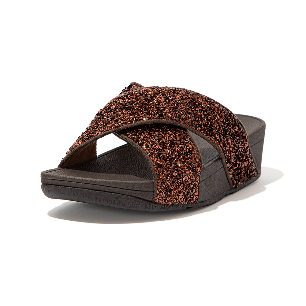 【FitFlop】LULU SHIMMERFOIL BACK-STRAP SANDALS 經典可調整式後帶涼鞋-女(金色) 歷史價格詳細信息