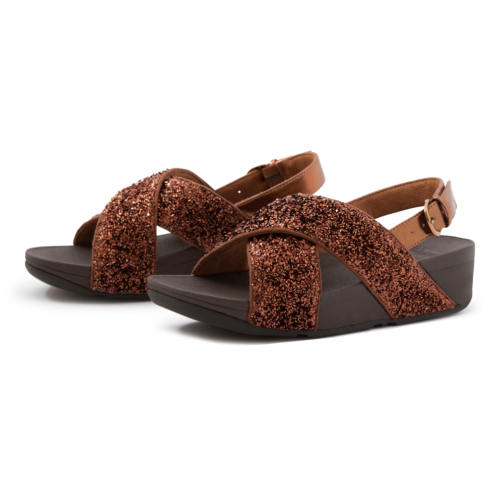 【FitFlop】LULU BACK-STRAP SANDALS可調整式後帶涼鞋-女(米色/密黃色) 歷史價格詳細信息