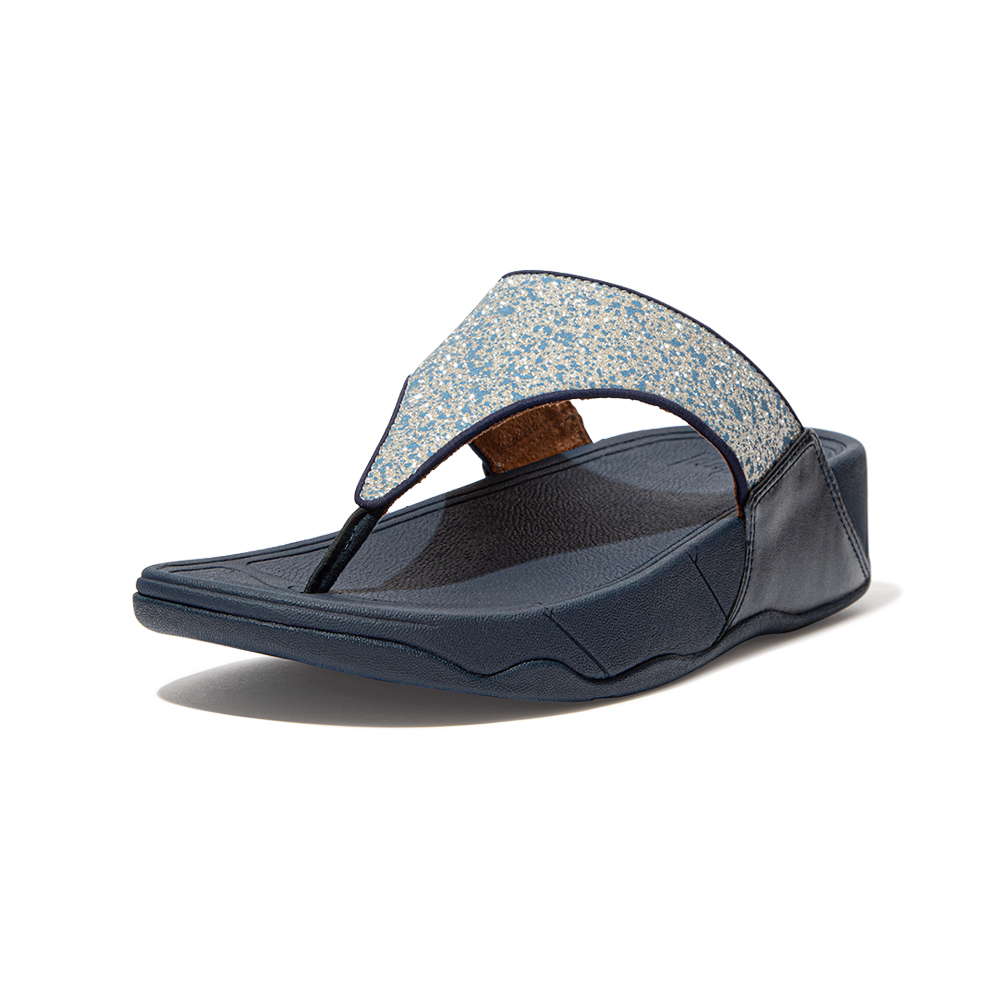 【FitFlop】LULU GLITTER ADJUSTABLE SLIDES 可調整式雙帶涼鞋-女(靓黑色) 歷史價格詳細信息