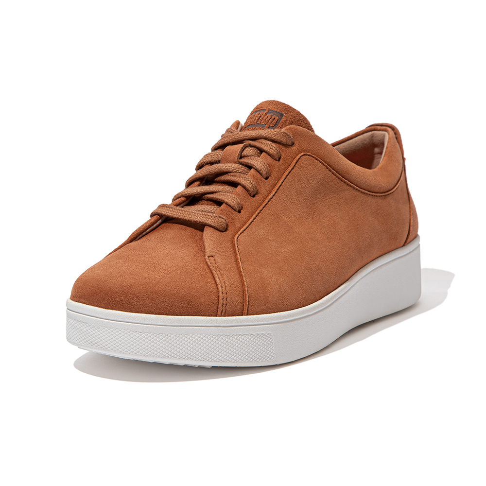 【FitFlop】RALLY SUEDE SNEAKERS 運動風繫帶休閒鞋(暗紅色) 歷史價格詳細信息