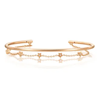 點睛品 Wrist Play 如意 18K玫瑰金紅繩鑽石手鍊 歷史價格詳細信息