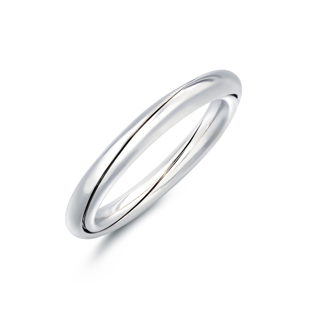 【PROMESSA】PT950鉑金/18K 相融系列 結婚戒指(女戒) 歷史價格詳細信息