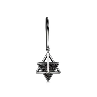 點睛品 愛情密語 梅爾卡巴 18K金 20分黑鑽石項鍊 歷史價格詳細信息