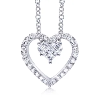 【點睛品】Lady Heart 甜美的心形 18K金鑽石耳環 歷史價格詳細信息