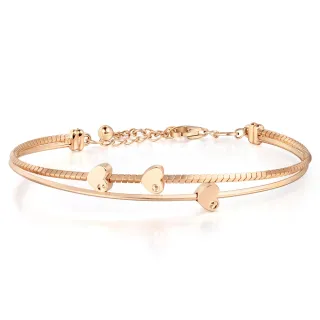 點睛品 Wrist Play 18K金0.2克拉單排咖啡鑽石手環 歷史價格詳細信息