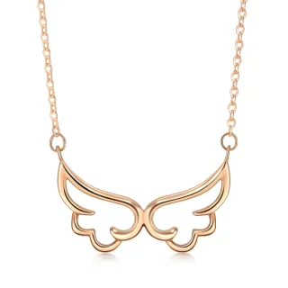 點睛品 愛情密語 天使翅膀 18K玫瑰金項鍊 歷史價格詳細信息