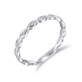 點睛品 Daily Luxe 時尚流線 鉑金鑽石戒指 歷史價格詳細信息