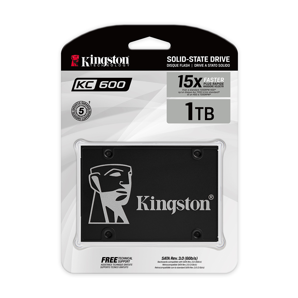 Kingston 金士頓 KC600 2TB 2.5吋 SATA SSD【五年保】SKC600/2048G 歷史價格詳細信息