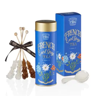 【TWG Tea】頂級訂製茗茶禮物組(南非國寶茶任選 100g/罐+計量銀匙+茶糖棒) 歷史價格詳細信息