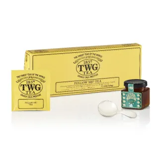 【TWG Tea】純棉茶包果醬雙享禮物組(英式早餐茶 15包/盒+茶香果醬口味任選) 歷史價格詳細信息