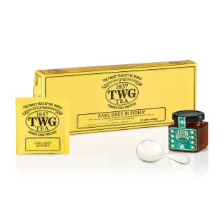 【TWG Tea】伯爵早餐茶茗茶禮物組(手工純棉茶包 15包/盒+果醬+計量銀匙) 歷史價格詳細信息