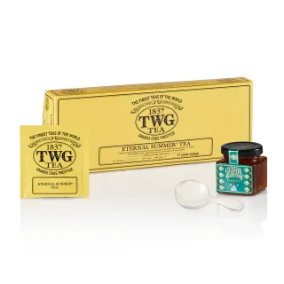 【TWG Tea】盛夏緋紅茶包禮物組(手工純棉茶包 15包/盒+茶碟+茶棒糖) 歷史價格詳細信息