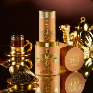 【TWG Tea】頂級訂製茗茶禮物組(南非國寶茶任選 100g/罐+計量銀匙+茶糖棒) 歷史價格詳細信息