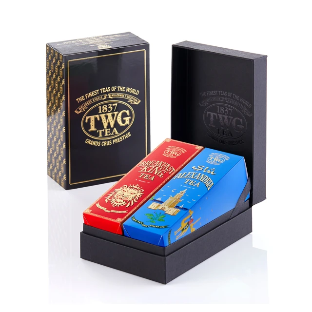 【TWG Tea】時尚茶罐雙入禮盒組 銀月綠茶100g+摩洛哥薄荷綠茶100g(綠茶) 歷史價格詳細信息