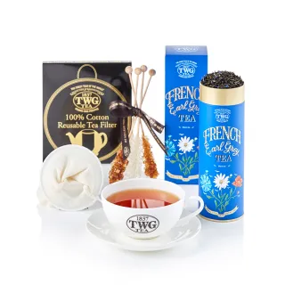 【TWG Tea】法式伯爵茗茶禮物組(手工純棉茶包 15包/盒+果醬+計量銀匙) 歷史價格詳細信息
