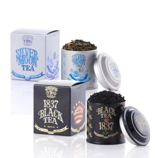 【TWG Tea】迷你茶罐雙入組 法式伯爵茶 20gx2罐(French Earl Grey;黑茶) 歷史價格詳細信息