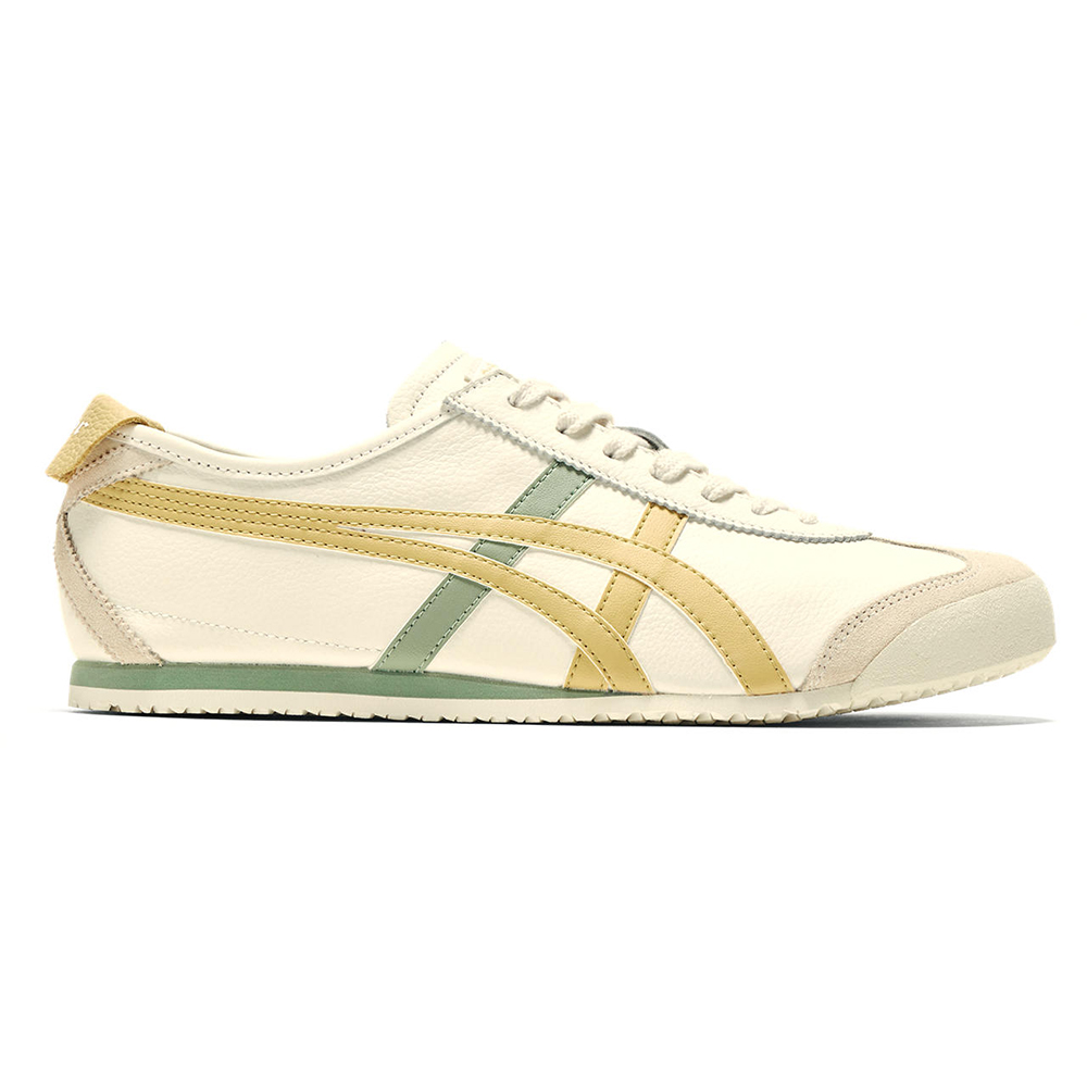 【Onitsuka Tiger】Onitsuka Tiger鬼塚虎 -紅黃線條MEXICO66 SLIP-ON休閒鞋(1183A360-123) 歷史價格詳細信息