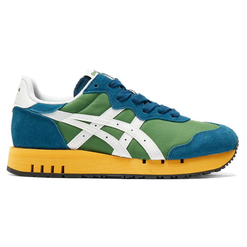 【Onitsuka Tiger】Onitsuka Tiger鬼塚虎-綠色印字白底高筒襪3183A957-100(3183A957-100) 歷史價格詳細信息
