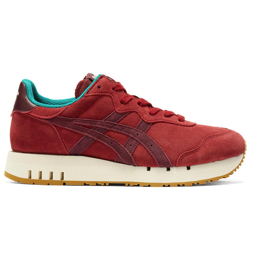【Onitsuka Tiger】Onitsuka Tiger鬼塚虎-紅色印字藍底高筒襪3183A957-400(3183A957-400) 歷史價格詳細信息