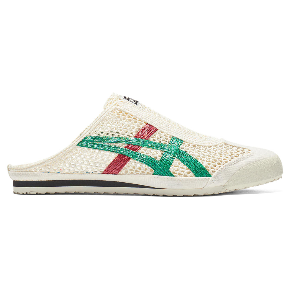 【Onitsuka Tiger】Onitsuka Tiger鬼塚虎-綠色印字白底高筒襪3183A957-100(3183A957-100) 歷史價格詳細信息