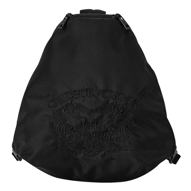 【Onitsuka Tiger】黑色老虎刺繡針織長袖上衣(2183B396-001) 歷史價格詳細信息