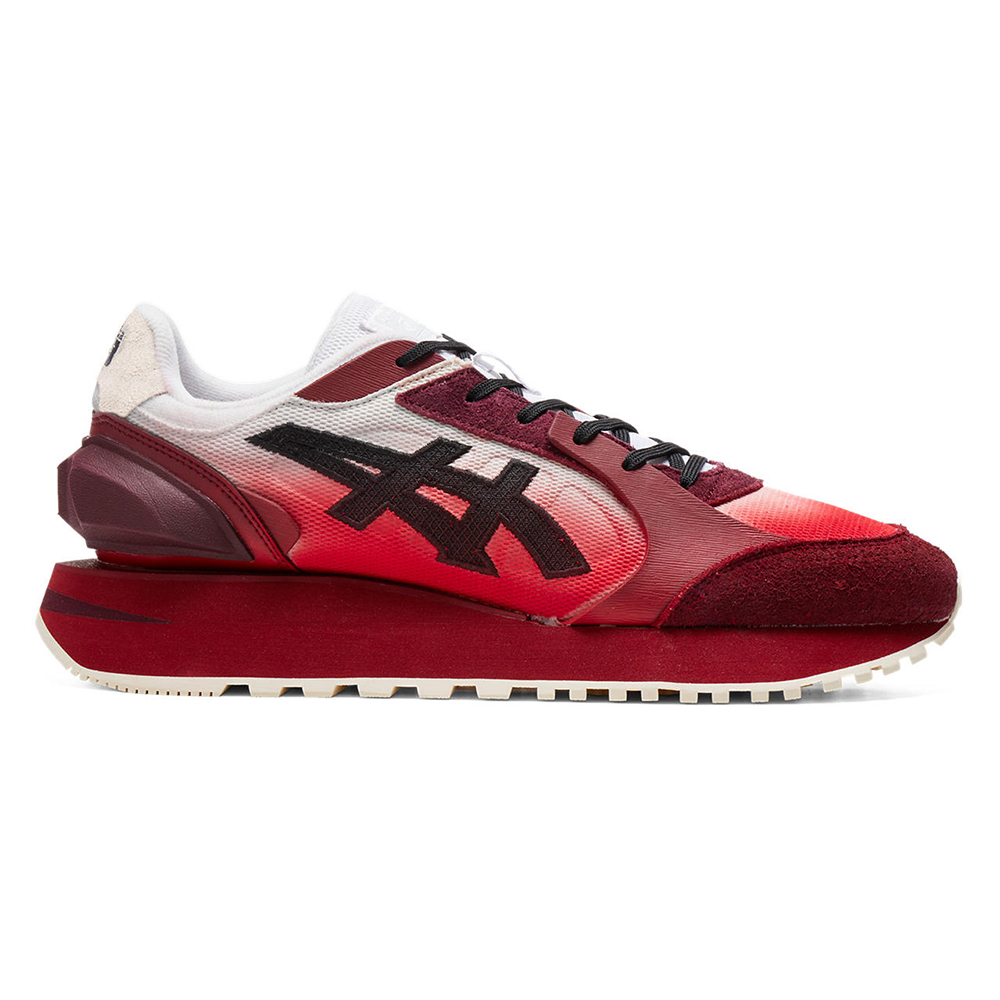【Onitsuka Tiger】Onitsuka Tiger鬼塚虎-紅色印字藍底高筒襪3183A957-400(3183A957-400) 歷史價格詳細信息