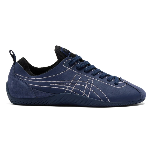 【Onitsuka Tiger】鬼塚虎 墨藍色雙虎刺繡中筒襪(3183B030-400) 歷史價格詳細信息