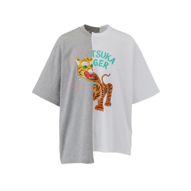 【Onitsuka Tiger】Onitsuka Tiger鬼塚虎-灰黑色拼接絎縫鈕扣外套(2183B415-020) 歷史價格詳細信息