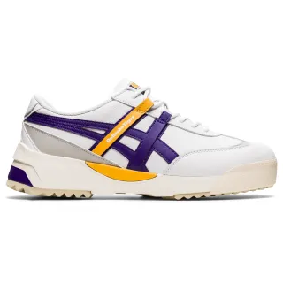 【Onitsuka Tiger】鬼塚虎 官方旗艦店 DELEGATION EX 休閒鞋 白底藍紅邊(1183A559-101) 歷史價格詳細信息