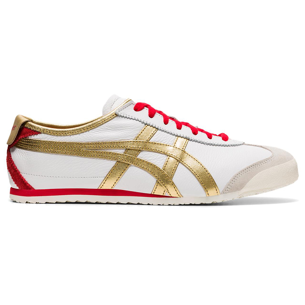 【Onitsuka Tiger】Onitsuka Tiger鬼塚虎-金色線條黑色底MEXICO 66 休閒鞋(D5V2L-9094) 歷史價格詳細信息