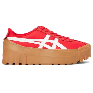 【Onitsuka Tiger】鬼塚虎 官方旗艦店 DELEGATION EX 休閒鞋 白底藍紅邊(1183A559-101) 歷史價格詳細信息
