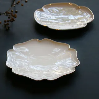 【TALES 神話言】花窗舞影- 富貴菱花．油切盤(文創 禮品 禮物 收藏) 歷史價格詳細信息