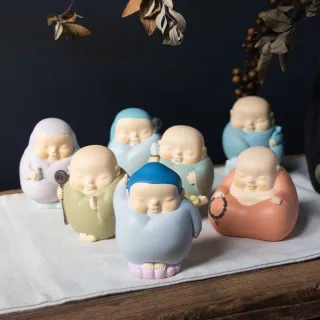 【好運道】佛本初心-茶寵7入組(菩薩 擺件 茶具 開運 貴人 平安) 歷史價格詳細信息