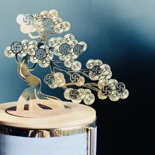 【好運道】招財除障-藝術畫絲巾(開運 好運 招財 除障) 歷史價格詳細信息