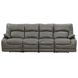 【NITORI 宜得利家居】◎半皮4人用電動可躺式沙發 電動沙發 GRAZE2 LMO 1014(電動沙發 半皮 獨立筒彈簧) 歷史價格詳細信息