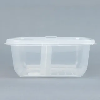 【NITORI 宜得利家居】附隔板長型微波保鮮盒 1000ML(保鮮盒 微波保鮮盒) 歷史價格詳細信息