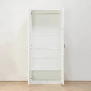 【NITORI 宜得利家居】◎衣櫥 PORTE-D 80BC WH(衣櫃 衣櫥 收納櫃) 歷史價格詳細信息