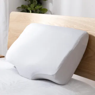 《蝶型涼感雙向護頸記憶枕頭套》-涼感藍色 歷史價格詳細信息