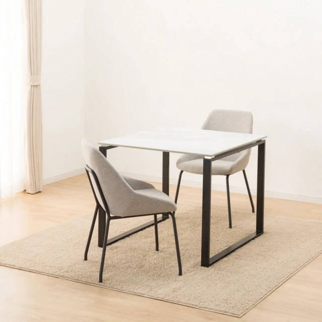 【NITORI 宜得利家居】◎岩板 陶板餐桌 CERAL 85 GY(陶板餐桌 餐桌 陶板 岩板 CERAL) 歷史價格詳細信息