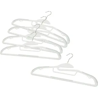 【NITORI 宜得利家居】男士用防滑衣架 LM01 W45 WH 5入(防滑衣架 衣架 男士 LM01) 歷史價格詳細信息