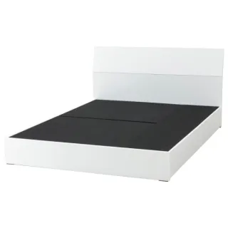 【NITORI 宜得利家居】◎雙人加大床座 床架 N-ZIO-C BOX LBR TW 附充電孔 附小夜燈(床座 床架) 歷史價格詳細信息