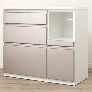 【NITORI 宜得利家居】◎廚房收納櫃 ETONA 60DD WH/SI(廚房收納櫃 櫥櫃 收納櫃 ETONA) 歷史價格詳細信息