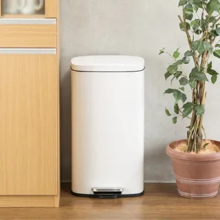 【NITORI 宜得利家居】腳踏按壓2用垃圾桶 20L WH(垃圾桶 腳踏 按壓) 歷史價格詳細信息