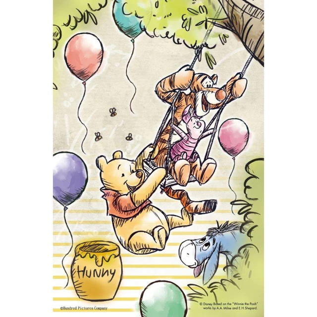 【HUNDRED PICTURES 百耘圖】Winnie The Pooh小熊維尼19拼圖108片(迪士尼) 歷史價格詳細信息