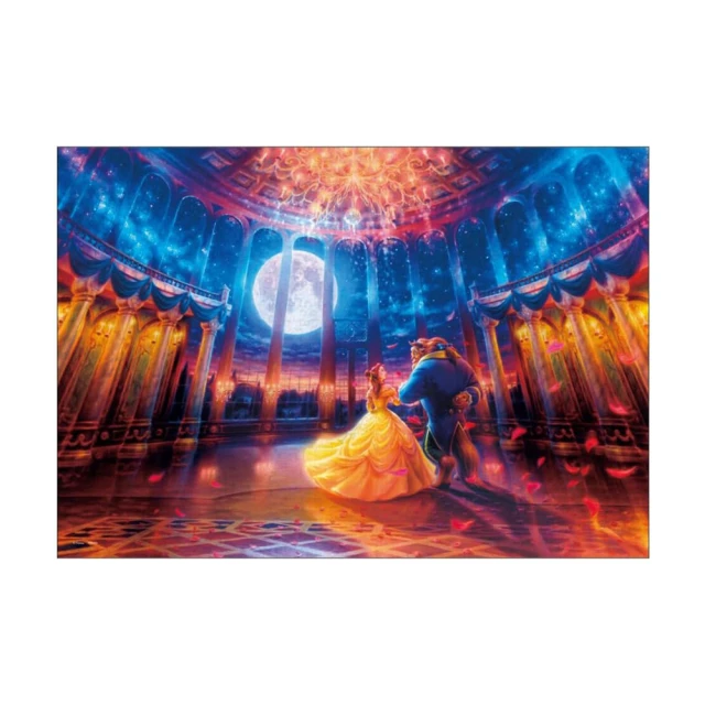 Tenyo  美女與野獸 Thomas Kinkade  1000P  拼圖總動員  迪士尼  日本進口拼圖 歷史價格詳細信息